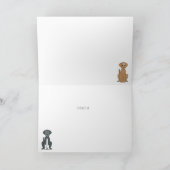 Carte Chiens souriants (Intérieur)