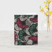 Carte Chiffon de Flora (Fleur jaune)