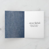 Carte Chiffre d'anniversaire fille avec Basket (Intérieur)