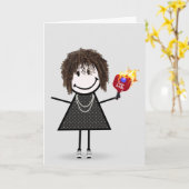 Carte Chiffre de Pickleball Anniversaire (Fleur jaune)