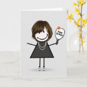 Carte Chiffre de Pickleball Anniversaire (Fleur jaune)