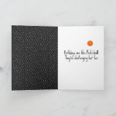 Carte Chiffre de Pickleball Anniversaire (Intérieur)