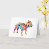 Carte Chiffre de taureau français (Fleur jaune)