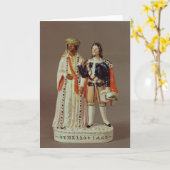 Carte Chiffre du Staffordshire d'Othello et Iago, vers 1 (Fleur jaune)