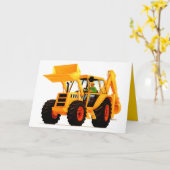 Carte Chiffre jaune de l'enfant (Fleur jaune)