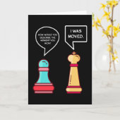 Carte Chiffres amusants des échecs (Fleur jaune)