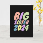 Carte Chiffres de filles 2024 (Fleur jaune)
