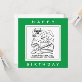 Carte Chiffres de vérification comptable au club amincis (Devant/Arrière en situation)