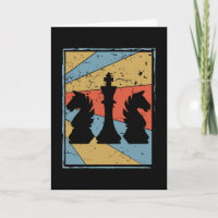 Chiffres d'échecs vintages rétro