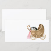 Carte Chih Tzu baby buggy (Devant / Derrière)