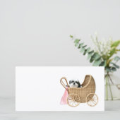 Carte Chih Tzu baby buggy (Debout devant)
