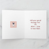 Carte Chihuahua Chien Joyeux Birthay Custom (Intérieur)