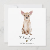 Carte Chihuahua Chien maman Chiot Animaux de compagnie A (Devant)