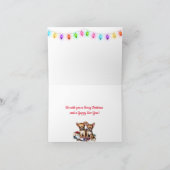 Carte Chihuahua Chiuppies Noël (Intérieur)