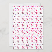 Carte Chihuahua Cupidon (Dos)