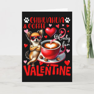 Carte Chihuahua Et Café Uniquement Pour La Blague De La