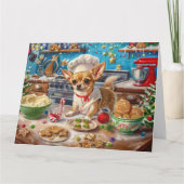 Carte Chihuahua Gîtes de vacances : Noël festif (Devant)