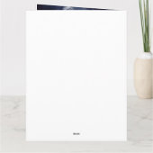 Carte Chihuahua Halloween avec citrouilles effrayant (Dos)