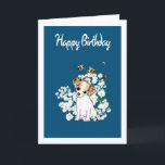 Carte Chihuahua Puppy Birthday Card - Ajouter son salut<br><div class="desc">Carte d'anniversaire mettant en vedette l'art de la nature par LeahG www.leahg.me.</div>