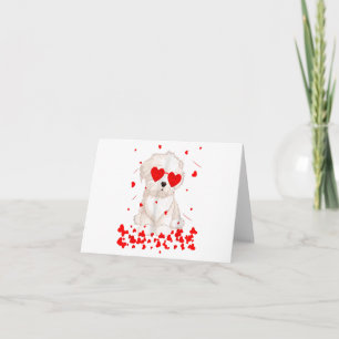 Carte chihuahua Saint-Valentin 2023 - joli chien maltais