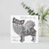 Carte Chihuahua Vibes Card (Debout devant)