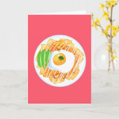 Carte Chilaquiles Rojos (Fleur jaune)