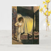 Carte Child at Bedtime (Fleur jaune)