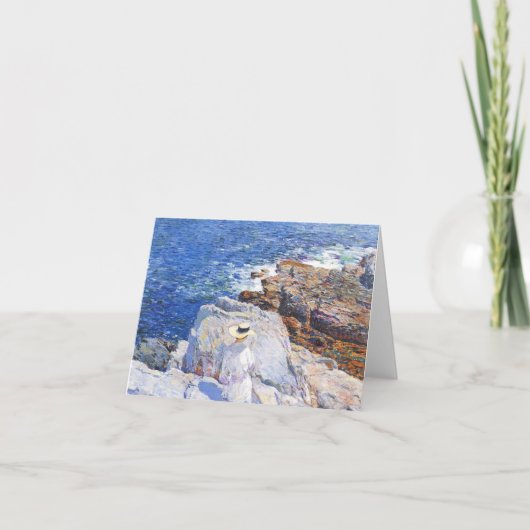 Carte Childe Hassam - les riff du sud Appledore de roche (Devant)