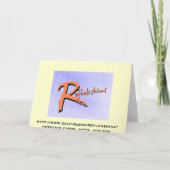 Carte Childhood Friend Haiku (Dos)