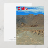 Carte Chili (Devant / Derrière)