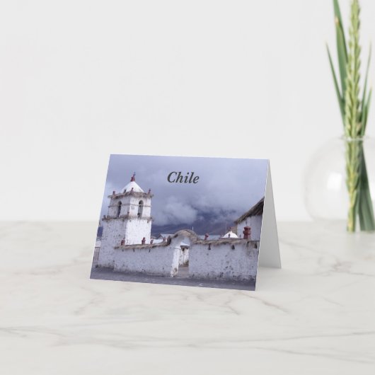 Carte Chili (Devant)