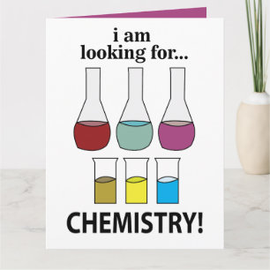 Carte Chimie Drôle Je Cherche Chimie