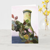 Carte Chiminée (Fleur jaune)