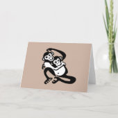 Carte CHIMPANZEE - Bonobo - Faune - Primate (Devant)