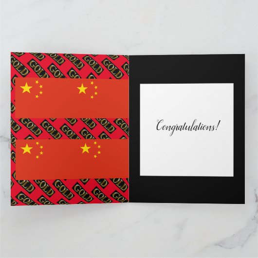 CARTE CHINE GOLD (Intérieur)