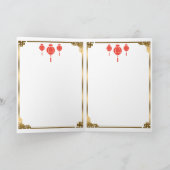 Carte Chine rétro Cigarette et beauté (Intérieur)