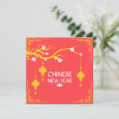 Carte Chinese New Year (Debout devant)
