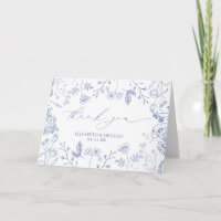 Chinoiserie French Blue Victorian Photo Mariage