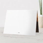 Carte Chiot Berger des Shetland Délice d'Automne Citroui (Dos)