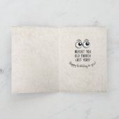 Carte Chiot de golden retriever avec l'anniversaire de (Intérieur)