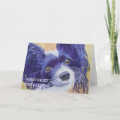 Carte Chiot de Papillon noir doux (Devant)