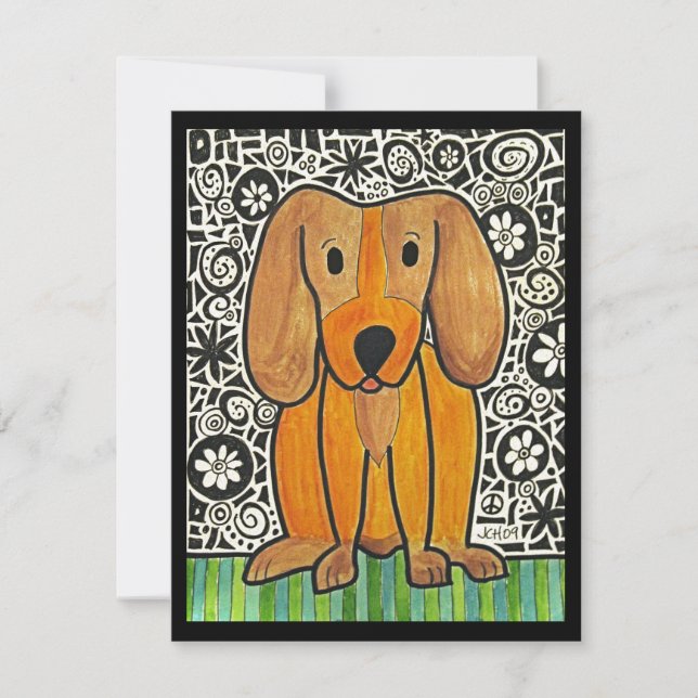 Carte Chiot fou (Devant)