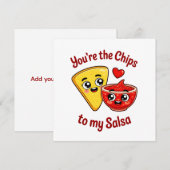 Carte Chips and Salsa card (Devant / Derrière)