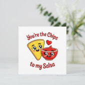 Carte Chips and Salsa card (Debout devant)