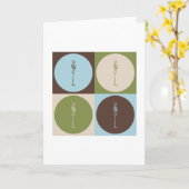 Carte Chiropractie d'art de bruit (Fleur jaune)