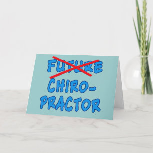 Carte CHIROPRAKTEUR plus futur