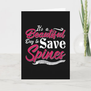 Carte Chiropratique C'est un beau jour Chiropraticien