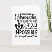 Carte Chiropratique Chiro épine Vraiment grand chiroprat (Devant)