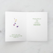 Carte Chirurgie Bunion, Ours Teddy & Fleurs Se Portent B (Intérieur)