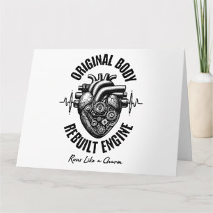 Carte Chirurgie cardiaque Corps original reconstruit Mot